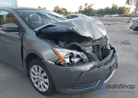 2015 Nissan Sentra S from USA, damaged, VIN 3N1AB7AP2FY320795